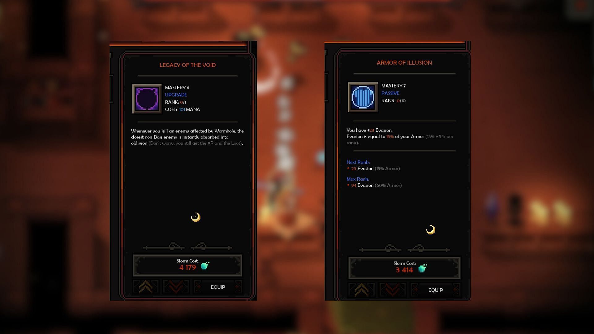 Defense and offense for Huntress (Image via Slormite Studios)